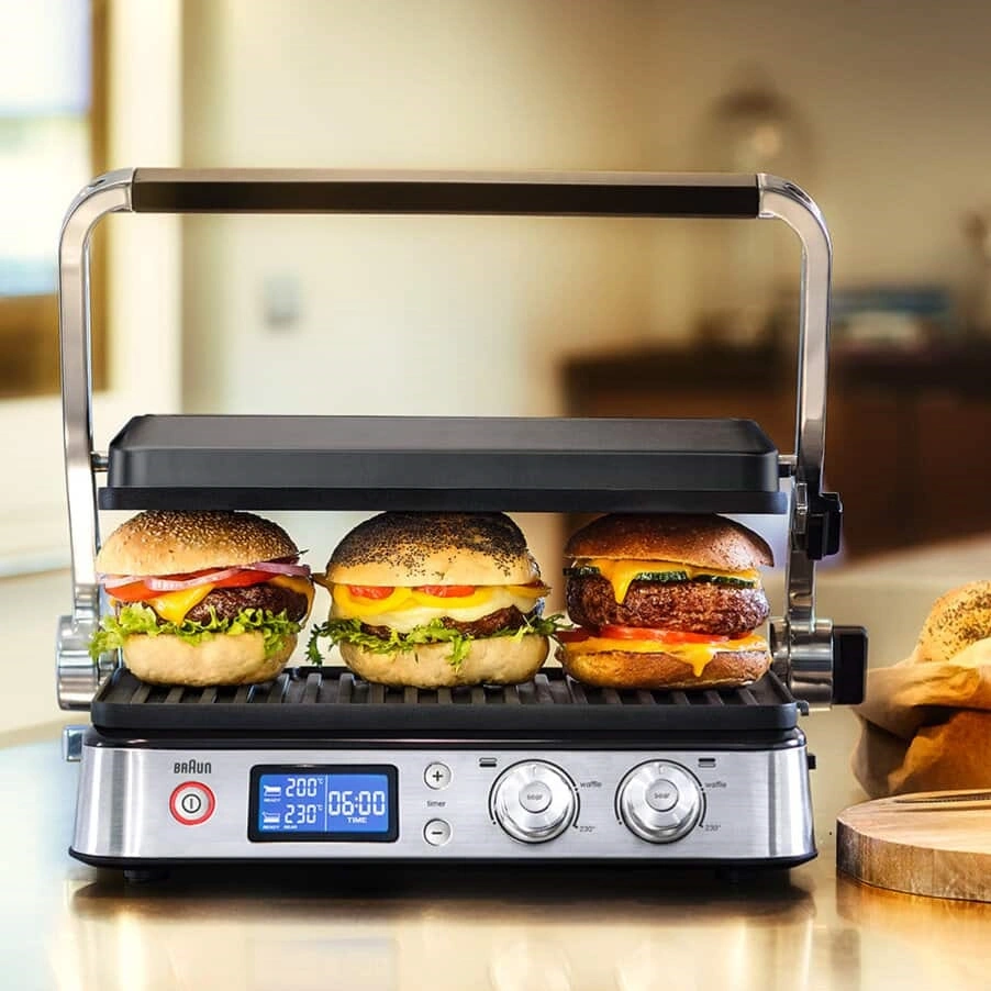 Braun CG9040 Multigrill alumínium kontaktgrill