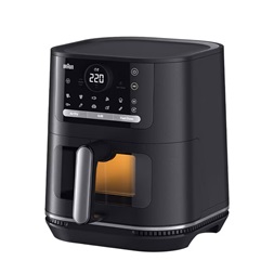 Braun HF5073IBK fekete 6L forrólevegős sütő