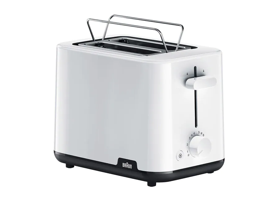 Braun HT 1010WH fehér 2 szeletes kenyérpirító