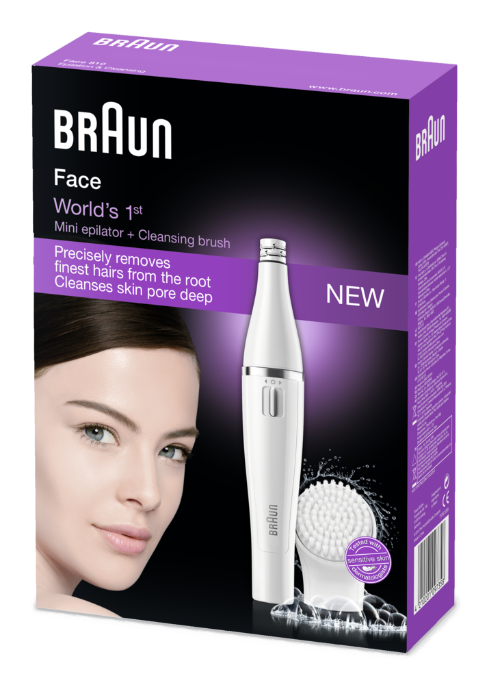Braun SE810 arcepilátor és arctisztító