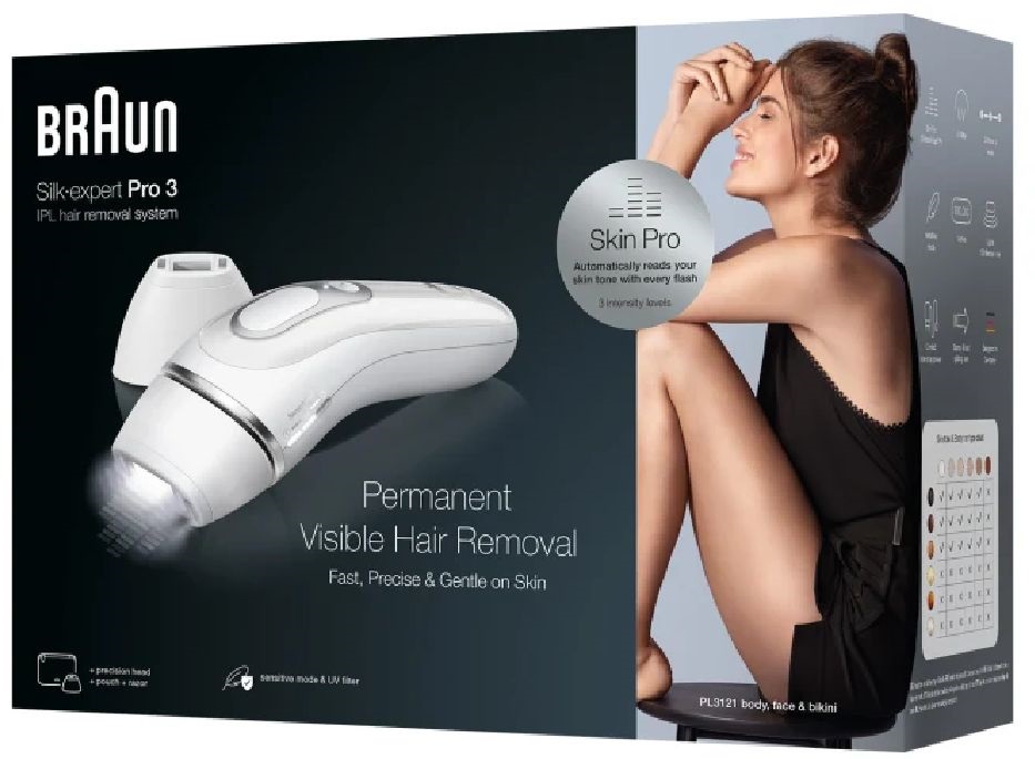 Braun SILK-EXPERT IPL PL3121 villanófényes szőrtelenítő