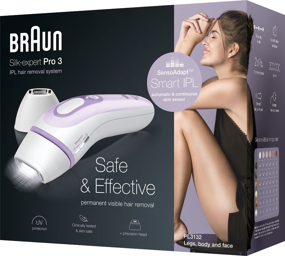 Braun SILK-EXPERT IPL PL3132 villanófényes szőrtelenítő