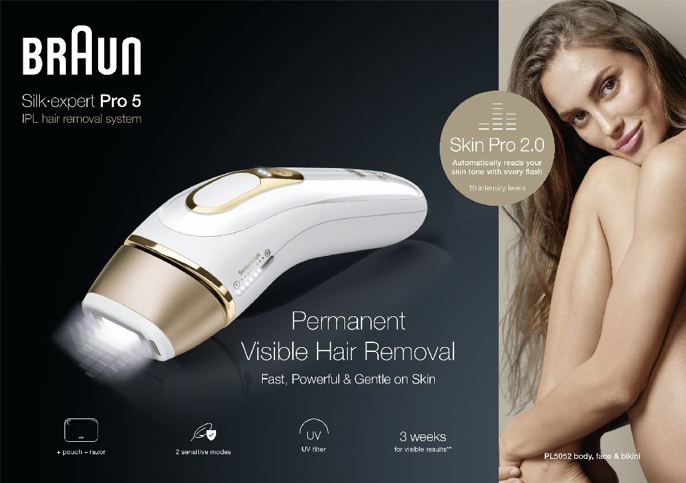 Braun SILK-EXPERT IPL PL5052 villanófényes szőrtelenítő