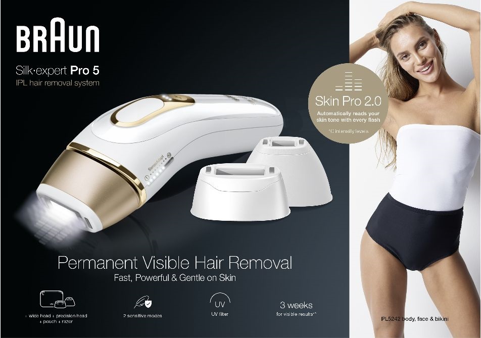 Braun SILK-EXPERT IPL PL5242 villanófényes szőrtelenítő