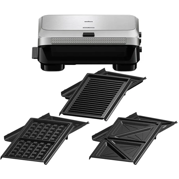 Braun SM5005 2in1 ezüst gofri - szendvicssütő