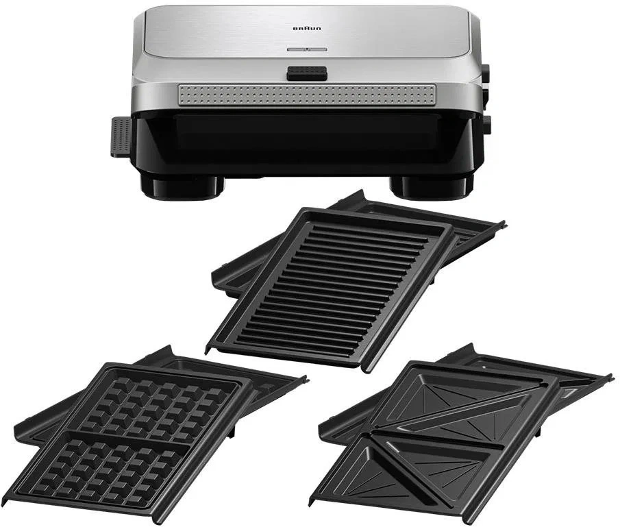 Braun SM5005 2in1 ezüst gofri - szendvicssütő