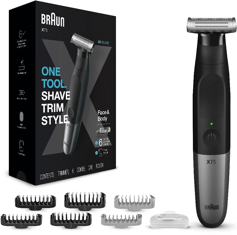 Braun Series XT5200 trimmelő,formázó tokkal férfi borotva