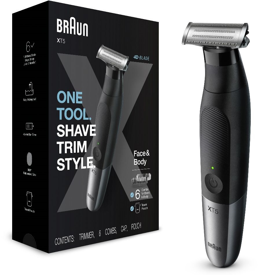 Braun Series XT5200 trimmelő,formázó tokkal férfi borotva