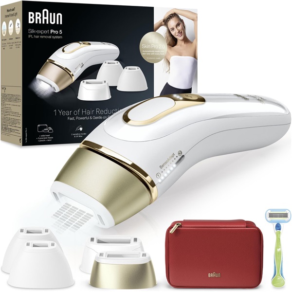 Braun Silk-expert Pro 5 PL5382 IPL villanófényes szőrtelenítő