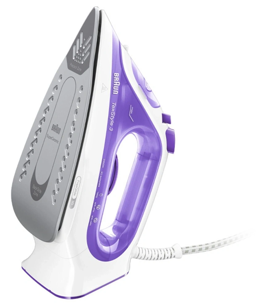 Braun TexStyle 3 SI3042VI lila gőzölős vasaló