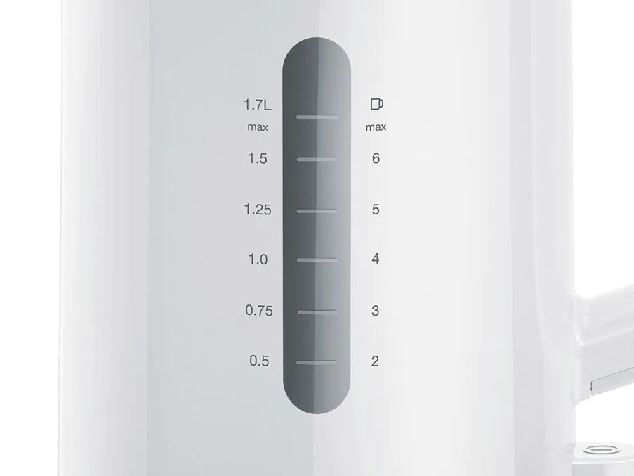 Braun WK1100WH 1,7L-es fehér vízforraló