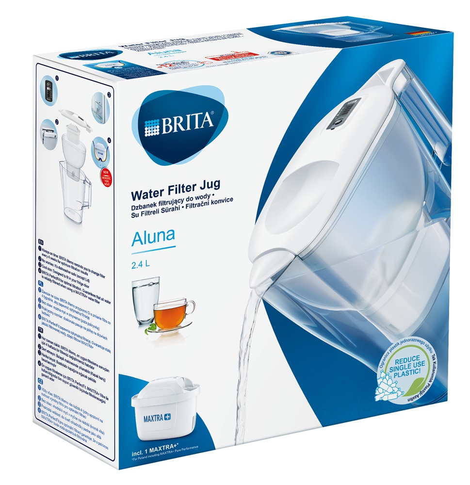Brita BRH1039267 Aluna Cool 2,4l fehér vízszűrő kancsó