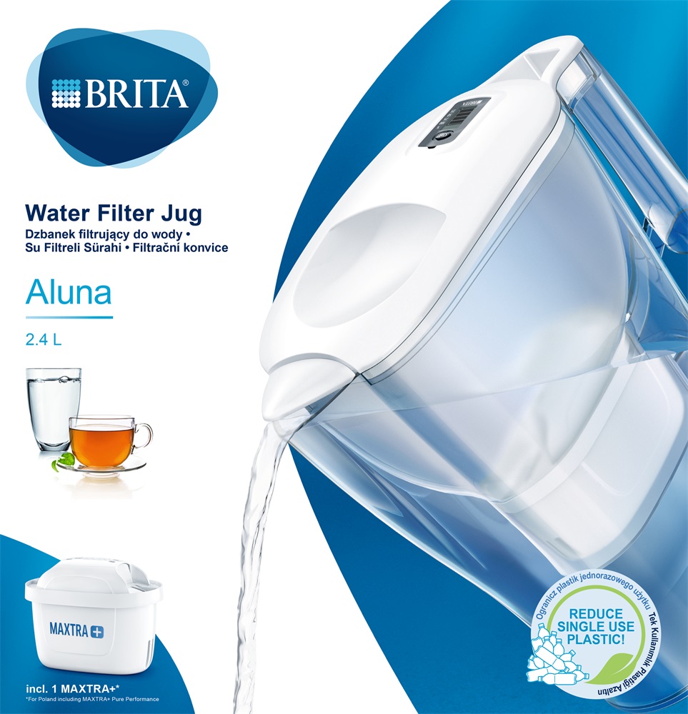 Brita BRH1039267 Aluna Cool 2,4l fehér vízszűrő kancsó
