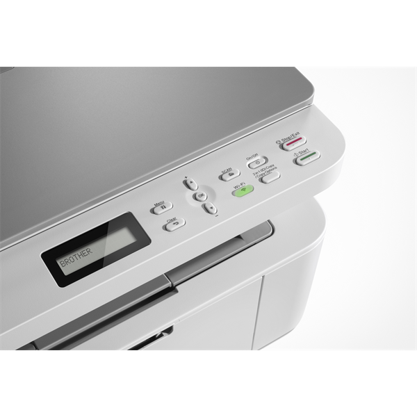 Brother DCP-L1630WE (A4,20 lap/perc,WiFi/LAN/USB,manuál duplex,2400x600dpi,128MB) mono lézer multifunkciós nyomtató