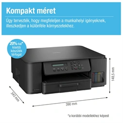 Brother DCP-T530W A4/16 lap/perc/WiFi/USB/duplex színes multifunkciós tintasugaras nyomtató