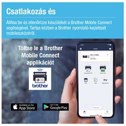 Brother DCP-T535W (A4, 16 lap/perc, WiFi/USB, 6000x1200dpi, duplex, 128MB) színes multifunkciós tintasugaras nyomtató