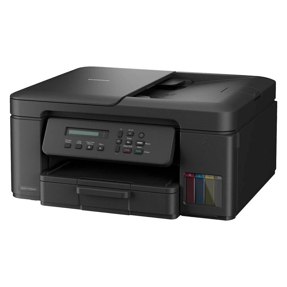 Brother DCP-T735W (16 lap/perc, WiFi/USB, 6000x1200dpi, ADF, duplex, 128MB) színes multifunkciós tintasugaras nyomtató