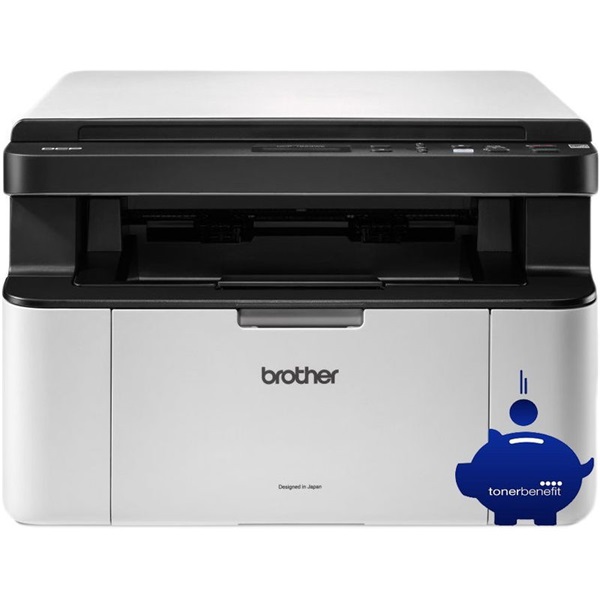 Brother DCP-1623WE + PTH110 MFP NY/M/S mono multifunkciós  lézernyomtató + címkenyomtató