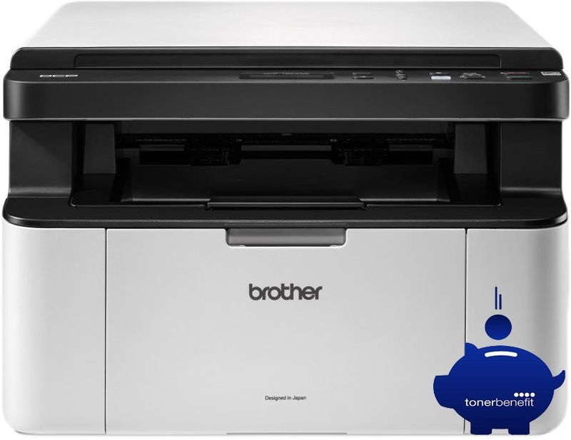 Brother DCP-1623WE + PTH110 MFP NY/M/S mono multifunkciós  lézernyomtató + címkenyomtató