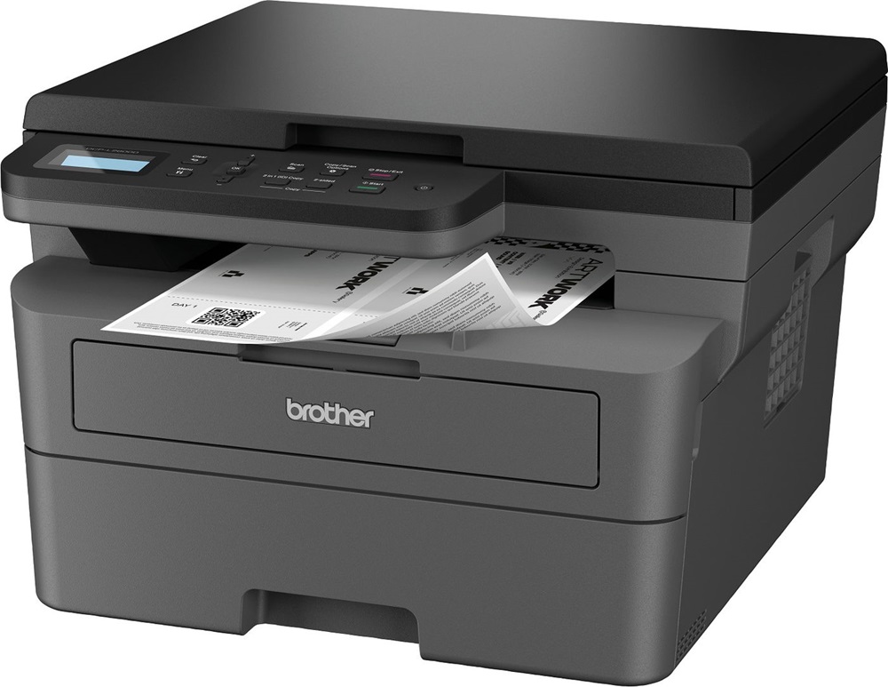 Brother DCP-L2600D + QL700 MFP NY/M/S mono multifunkciós  lézernyomtató + címkenyomtató