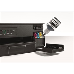 Brother DCP-T430W + PTH107 MFP NY/M/S színes multifunkciós tintasugaras nyomtató + címkéző
