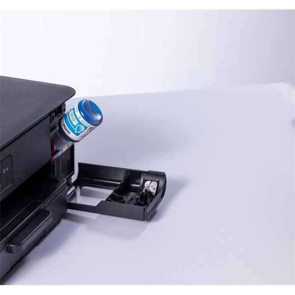 Brother DCP-T430W + PTH107 MFP NY/M/S színes multifunkciós tintasugaras nyomtató + címkéző