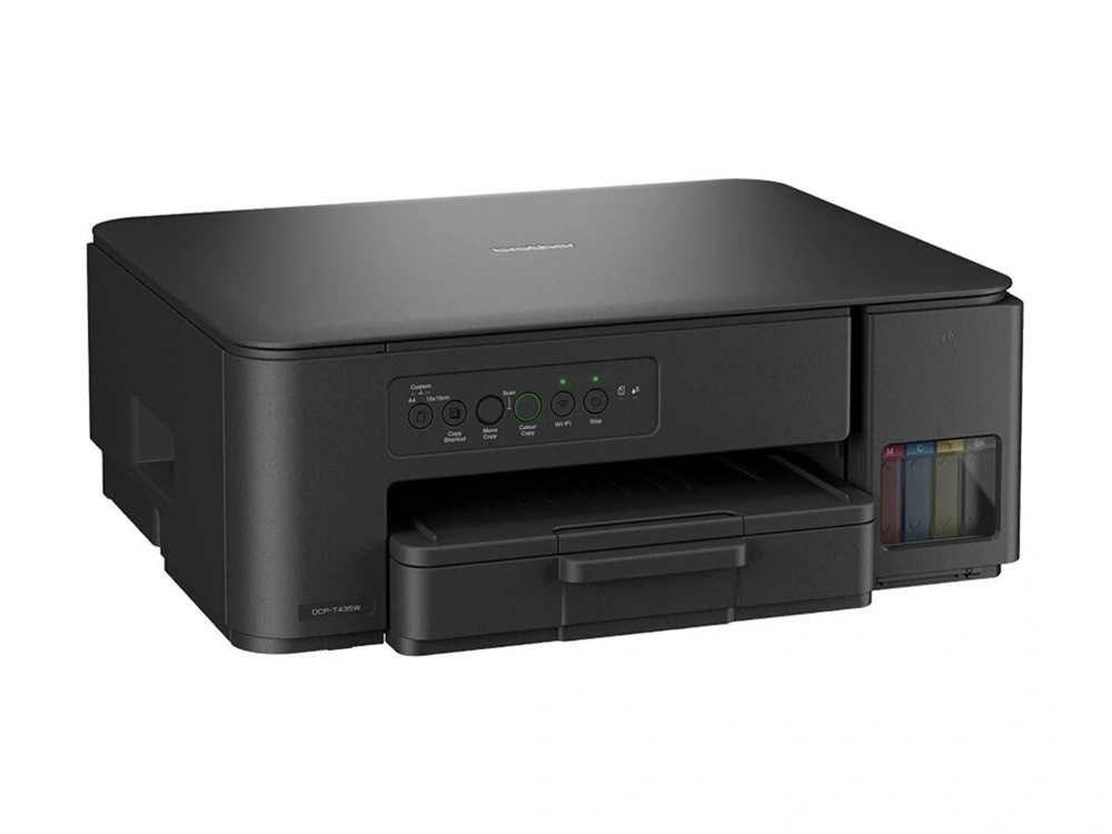Brother DCP-T435W (A4,16 lap/perc,WiFi/USB,6000x1200dpi,manuál duplex,128MB) színes multifunkciós tintasugaras nyomtató