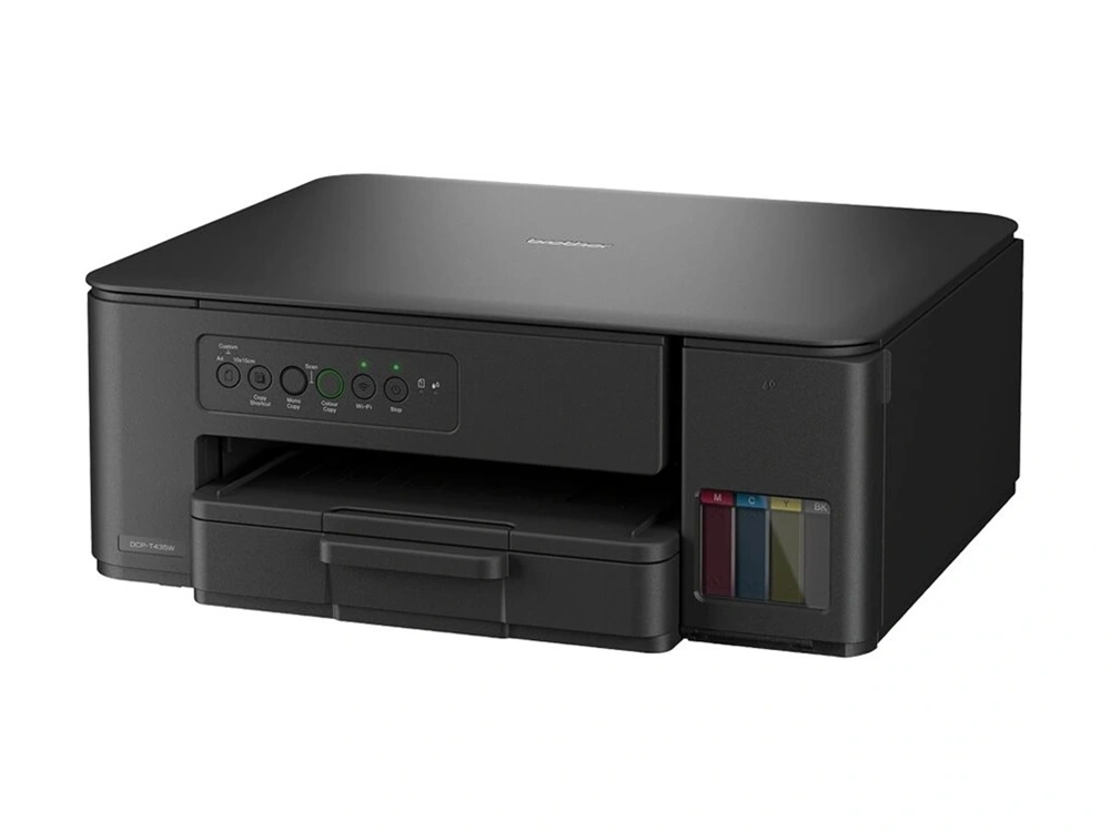 Brother DCP-T435W (A4,16 lap/perc,WiFi/USB,6000x1200dpi,manuál duplex,128MB) színes multifunkciós tintasugaras nyomtató