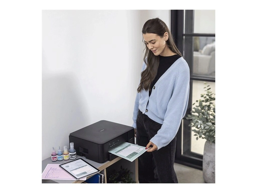 Brother DCP-T435W (A4,16 lap/perc,WiFi/USB,6000x1200dpi,manuál duplex,128MB) színes multifunkciós tintasugaras nyomtató