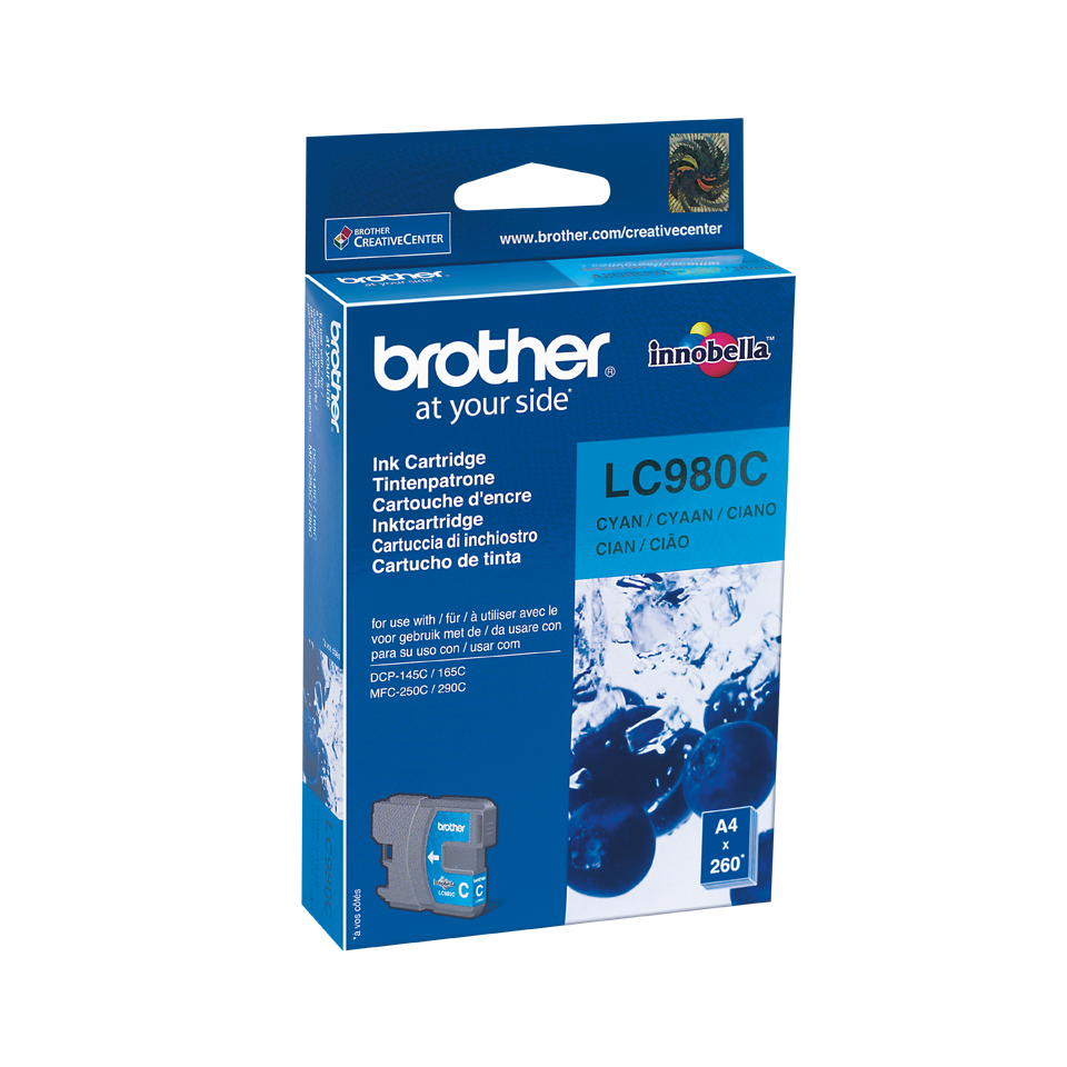 Brother LC980C tintapatron