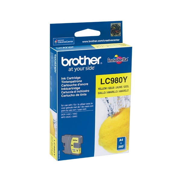 Brother LC980Y tintapatron