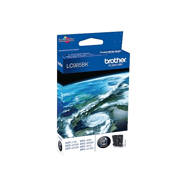 Brother LC985BK Tintapatron, fekete