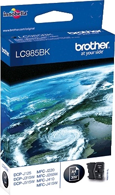 Brother LC985BK Tintapatron, fekete