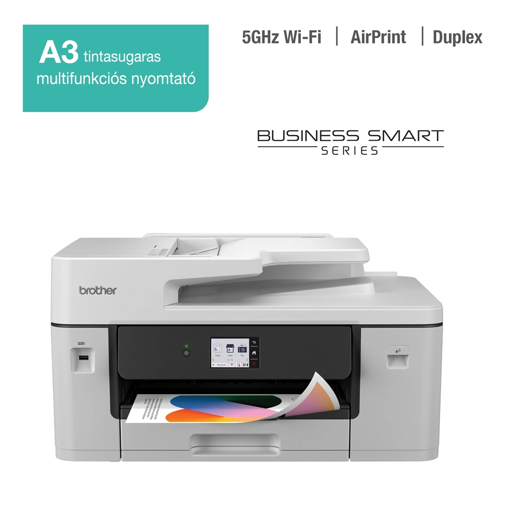 Brother MFCJ3960DWYJ1 A3-as vezeték nélküli tintasugaras multifunkciós nyomtató