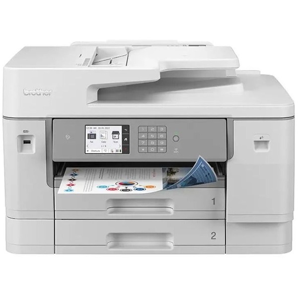 Brother MFC-J6955DW + QL800 MFP NY/M/S/F színes multifunkciós tintasugaras nyomtató + címkenyomtató