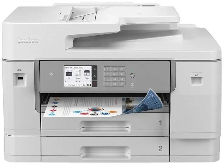 Brother MFC-J6955DW + QL800 MFP NY/M/S/F színes multifunkciós tintasugaras nyomtató + címkenyomtató