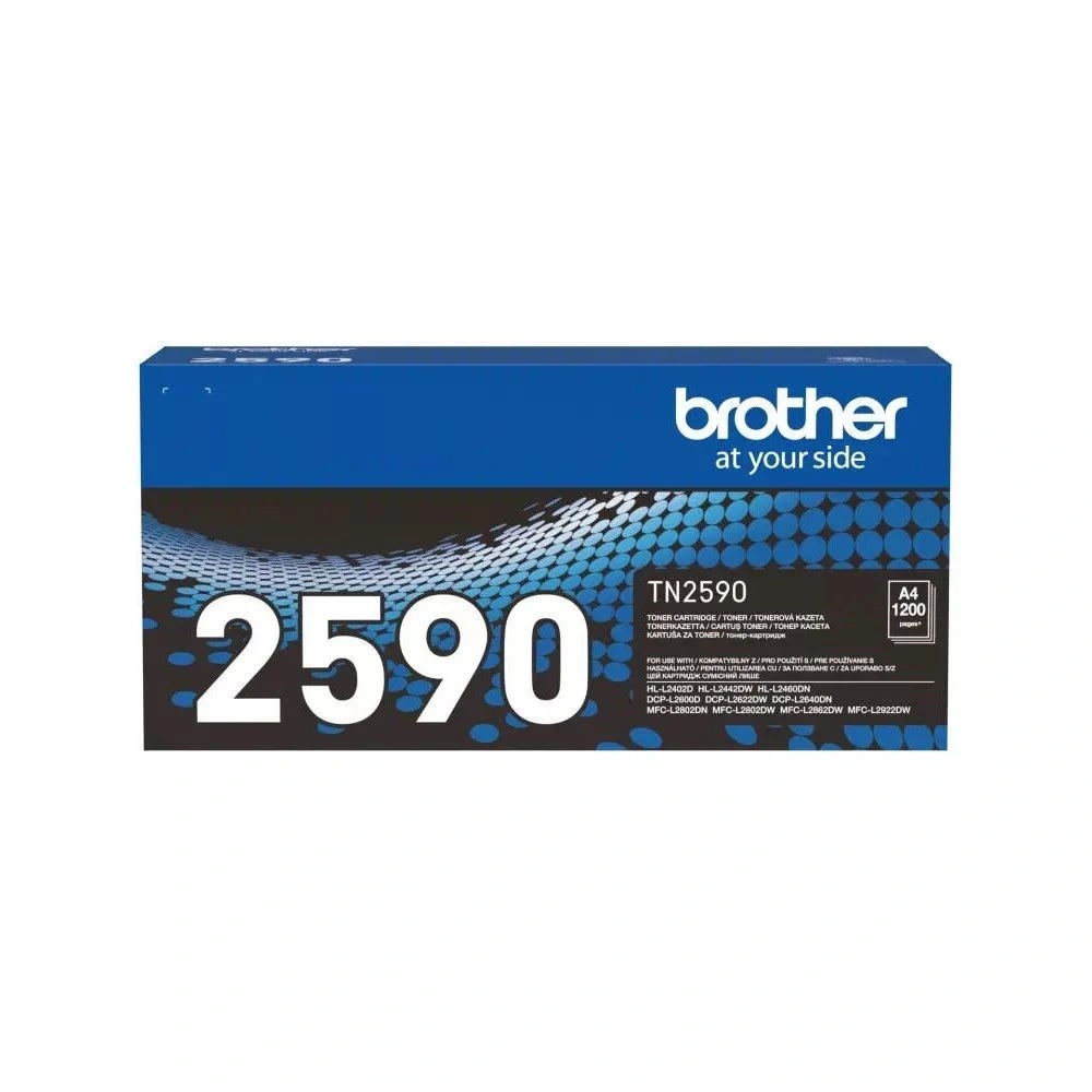 Brother TN-2590, 1200 oldal fekete toner