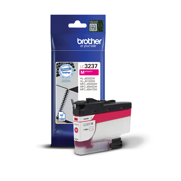 Brother Tintapatron LC3237M, 1500 oldal, Magenta