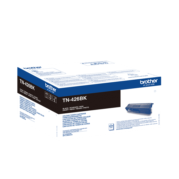 Brother Toner TN-426BK, Szuper Nagy töltetű - 9000 oldal, Fekete