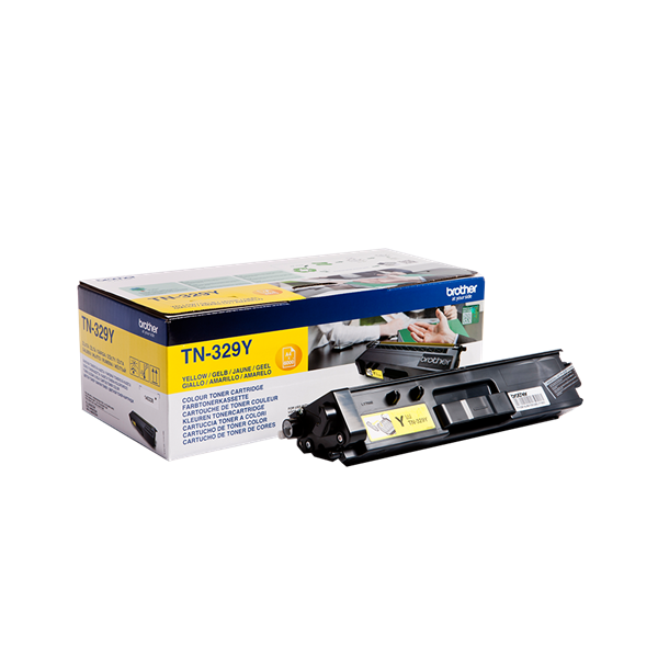 Brother Toner TN329Y - 6000 oldal, Sárga