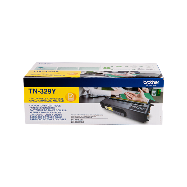 Brother Toner TN329Y - 6000 oldal, Sárga