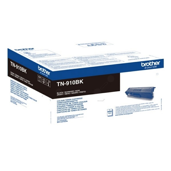 Brother Toner TN910BK - 9000 oldal, Fekete