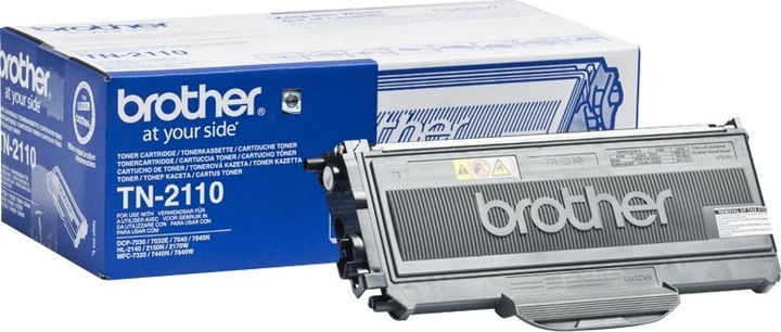 Brother Toner TN-2110, Normál - 1500 oldal, Fekete