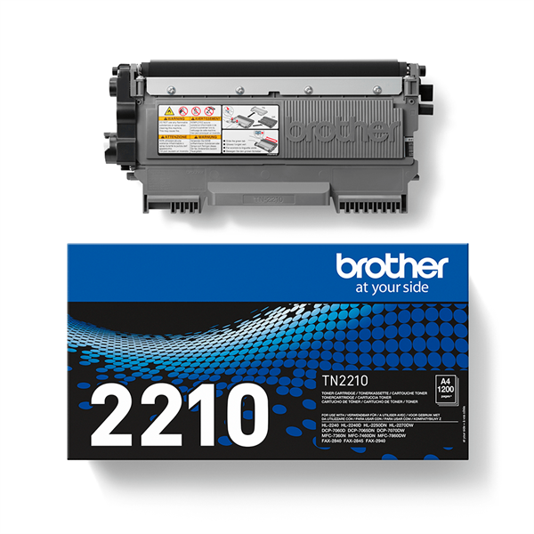 Brother Toner TN-2210, Normál - 1200 oldal, fekete