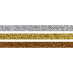 Heyda Gold-Silver 3 db glitteres ragasztószalag