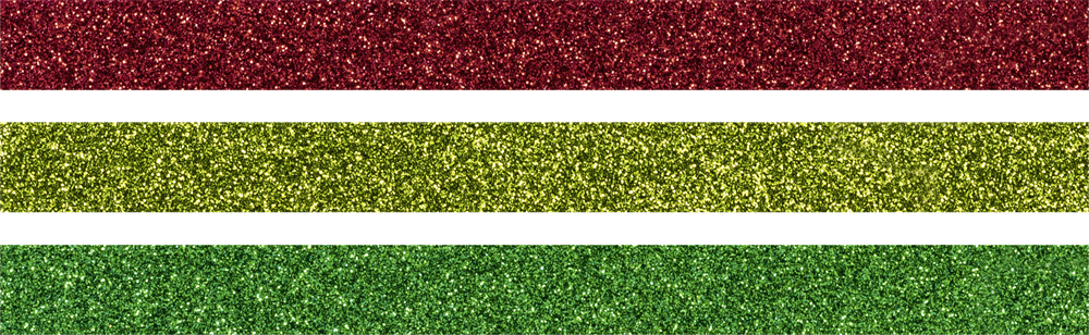 Heyda X-Mas 3 db glitteres ragasztószalag