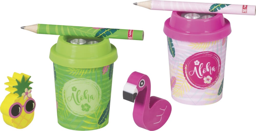 Brunnen Tropical dupla tartályos hegyező szett