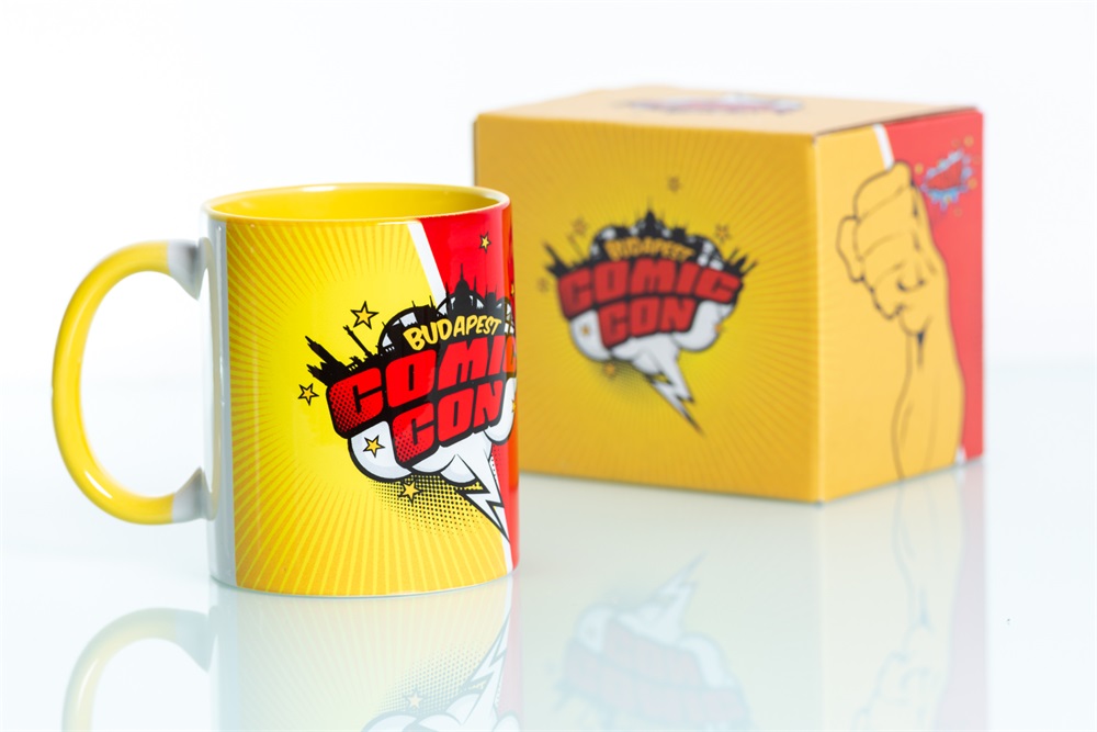 Budapest Comic Con - Logós 350ml bögre (dobozban)