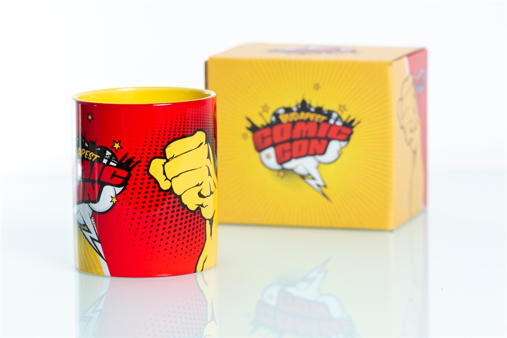 Budapest Comic Con - Logós 350ml bögre (dobozban)