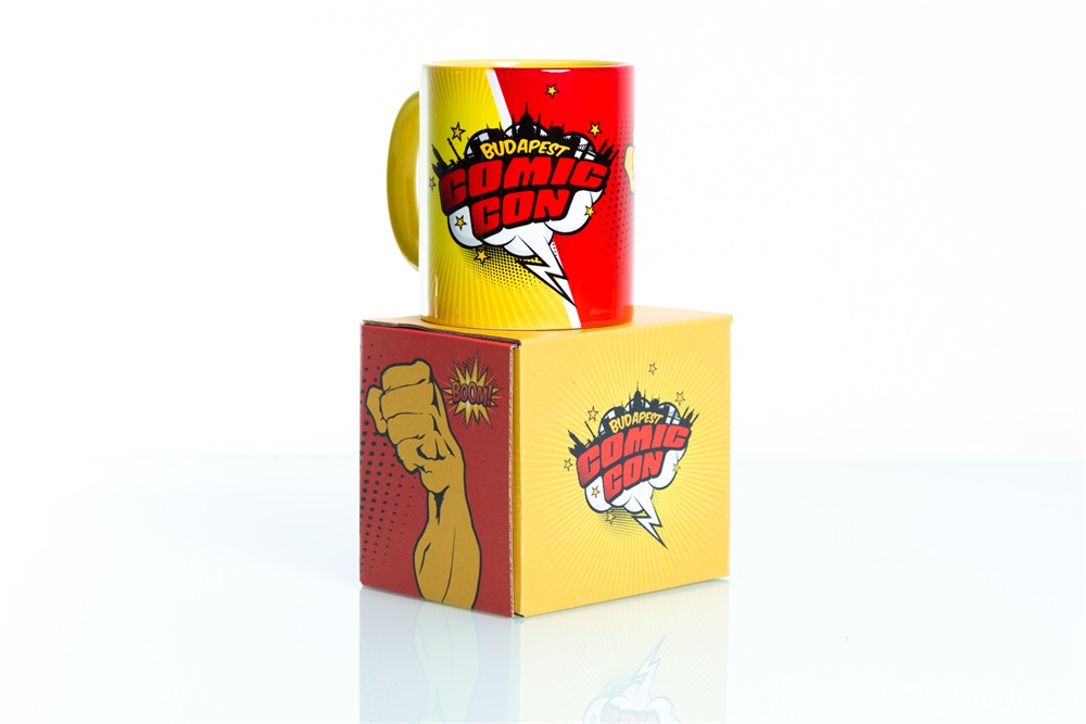 Budapest Comic Con - Logós 350ml bögre (dobozban)